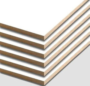 MELAMINE MDF WHITE TWO SIDE THAILAND